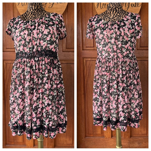 No Lanbell Shift babydoll dress L - Picture 1 of 6